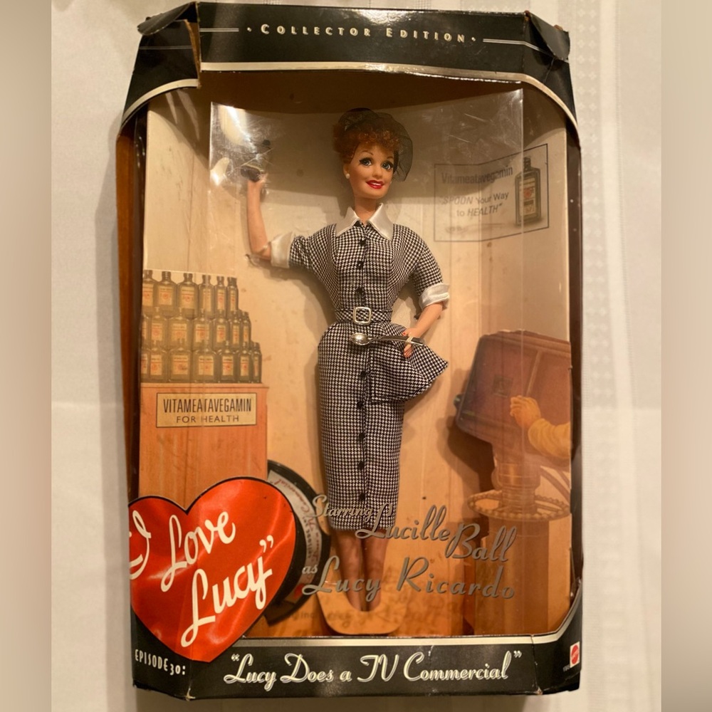 “I Love Lucy” Collector’s Edition Doll by Mattel, Ep 30 Vitameatavegamin